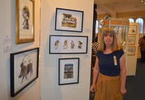 Made in Ross launched their exhibition ahead of Herefordshire Art Week