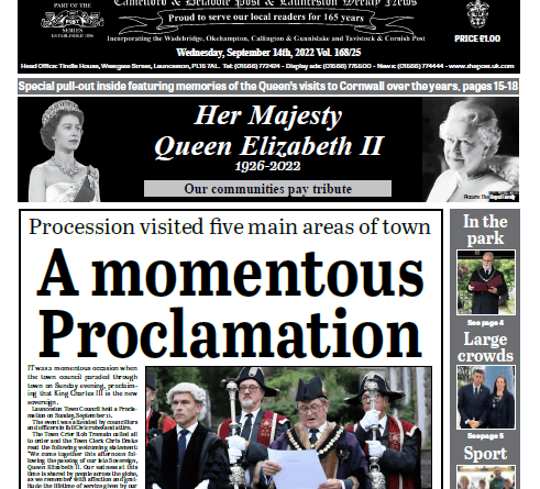 The front of this week’s Post Series (Wednesday, September 14).